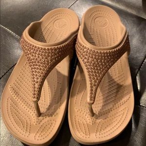 Croc sandals